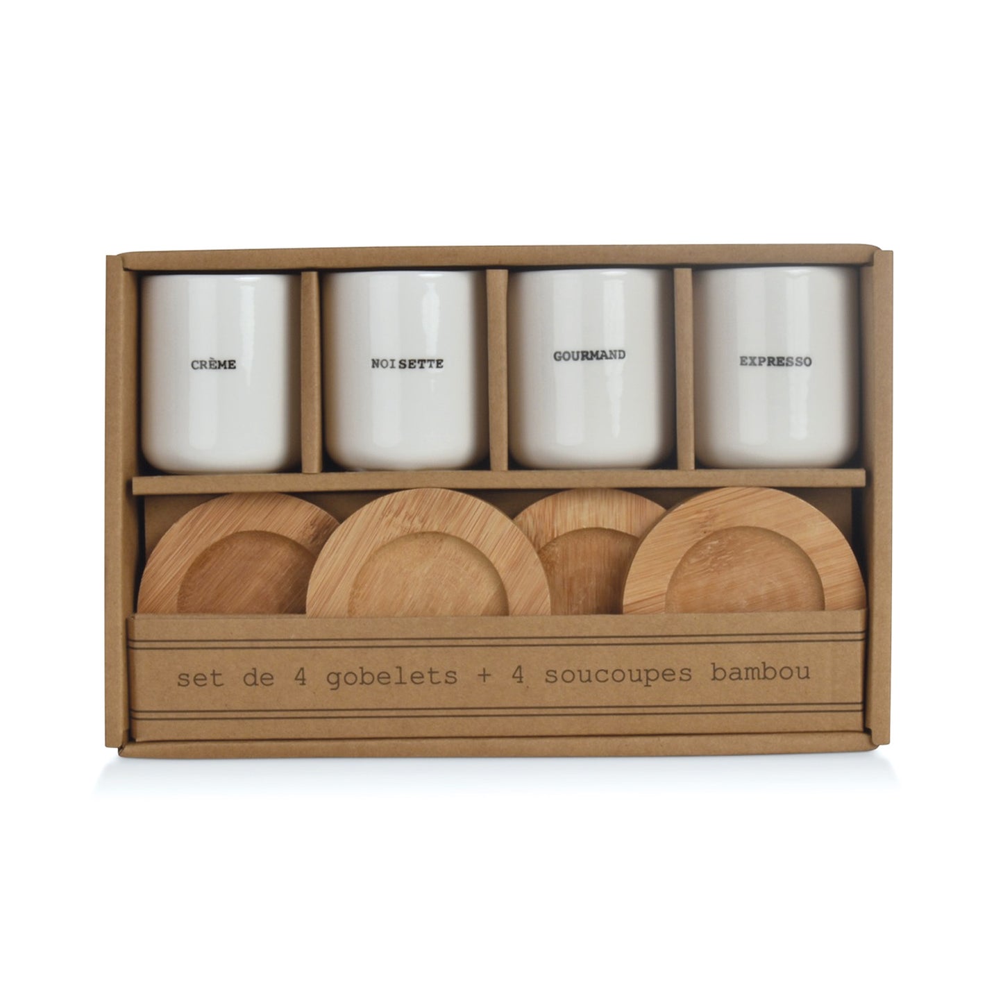 Set de 4 gobelets