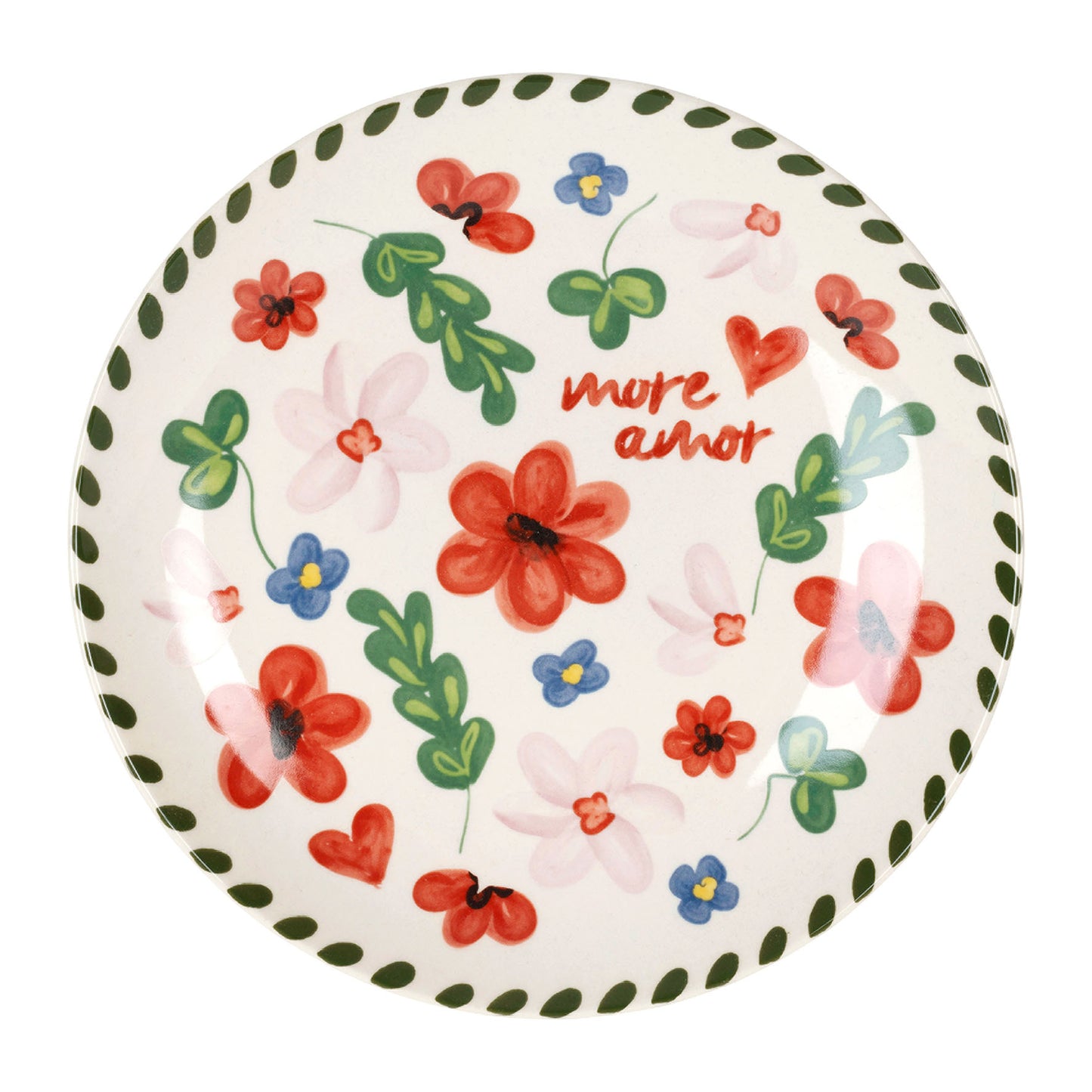 Assiette fleur