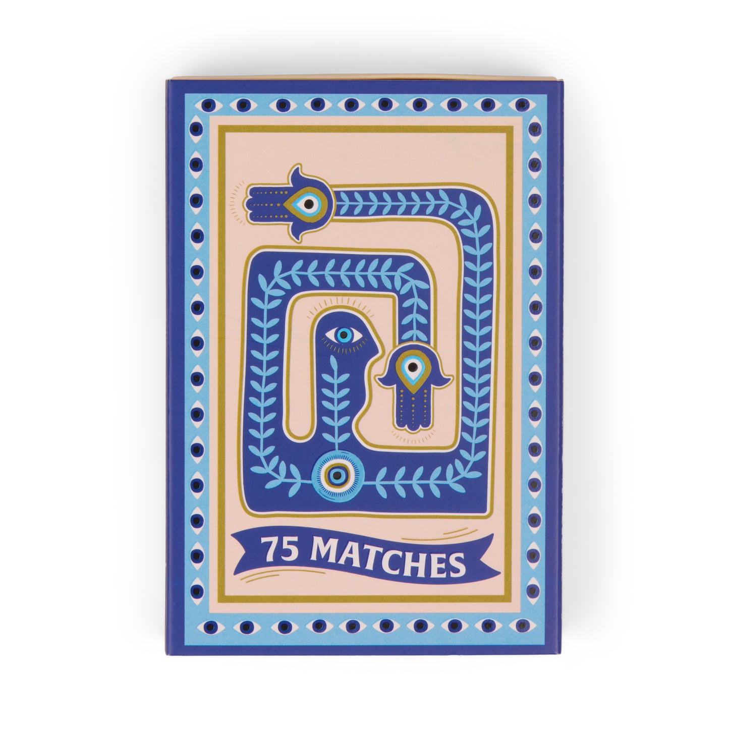 Boite d'allumettes bleues