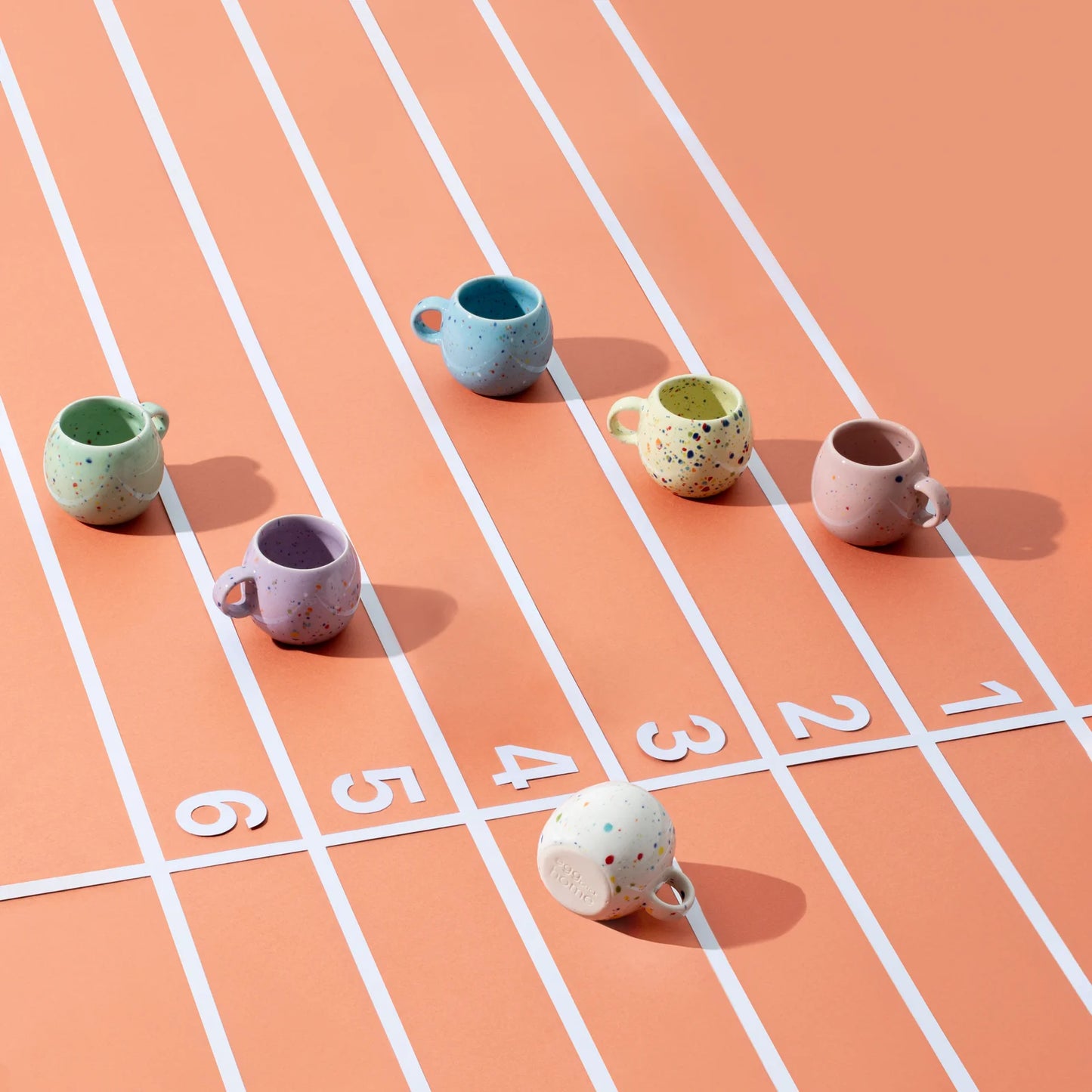 Lot de 6 petites tasses