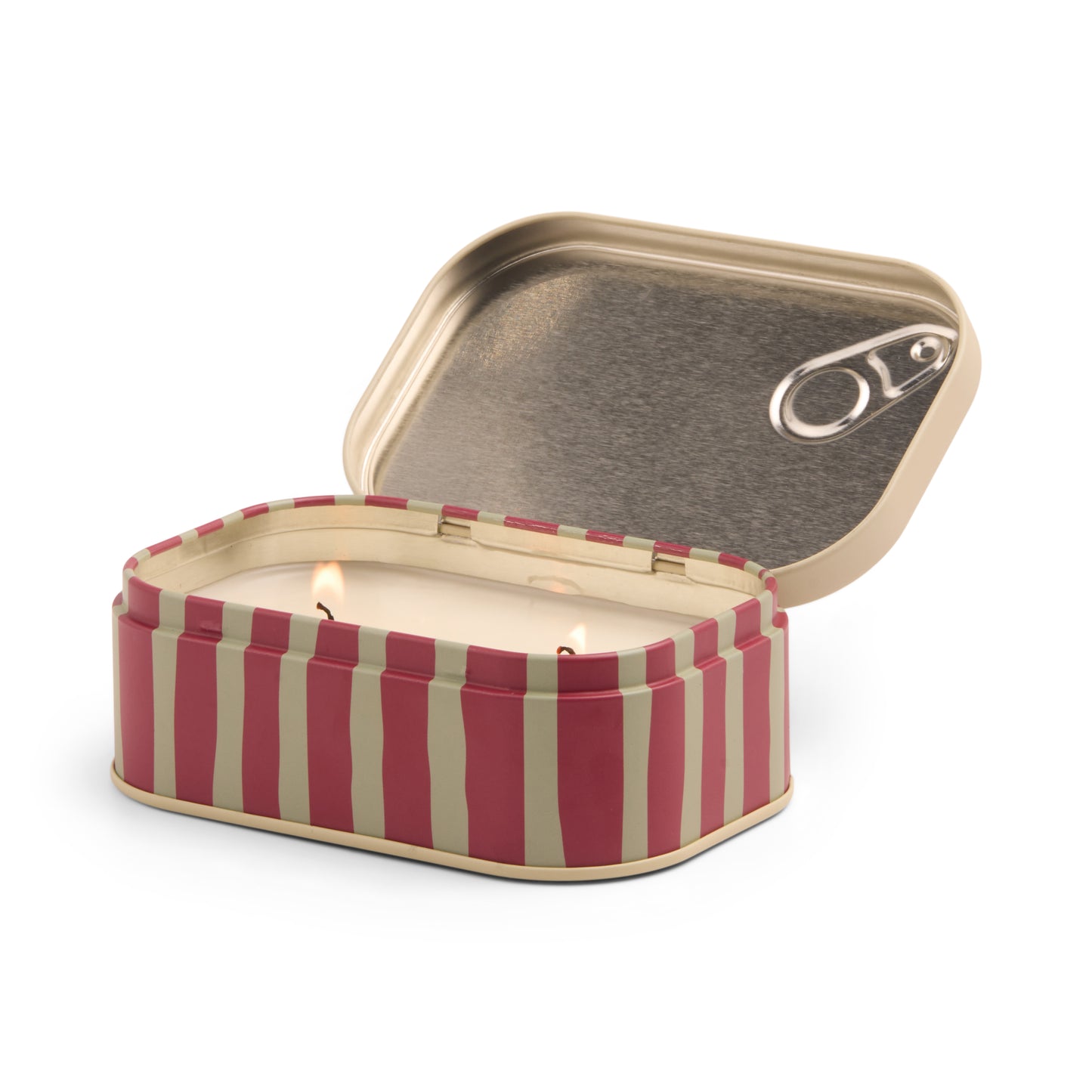 Bougie boite de conserve - citron