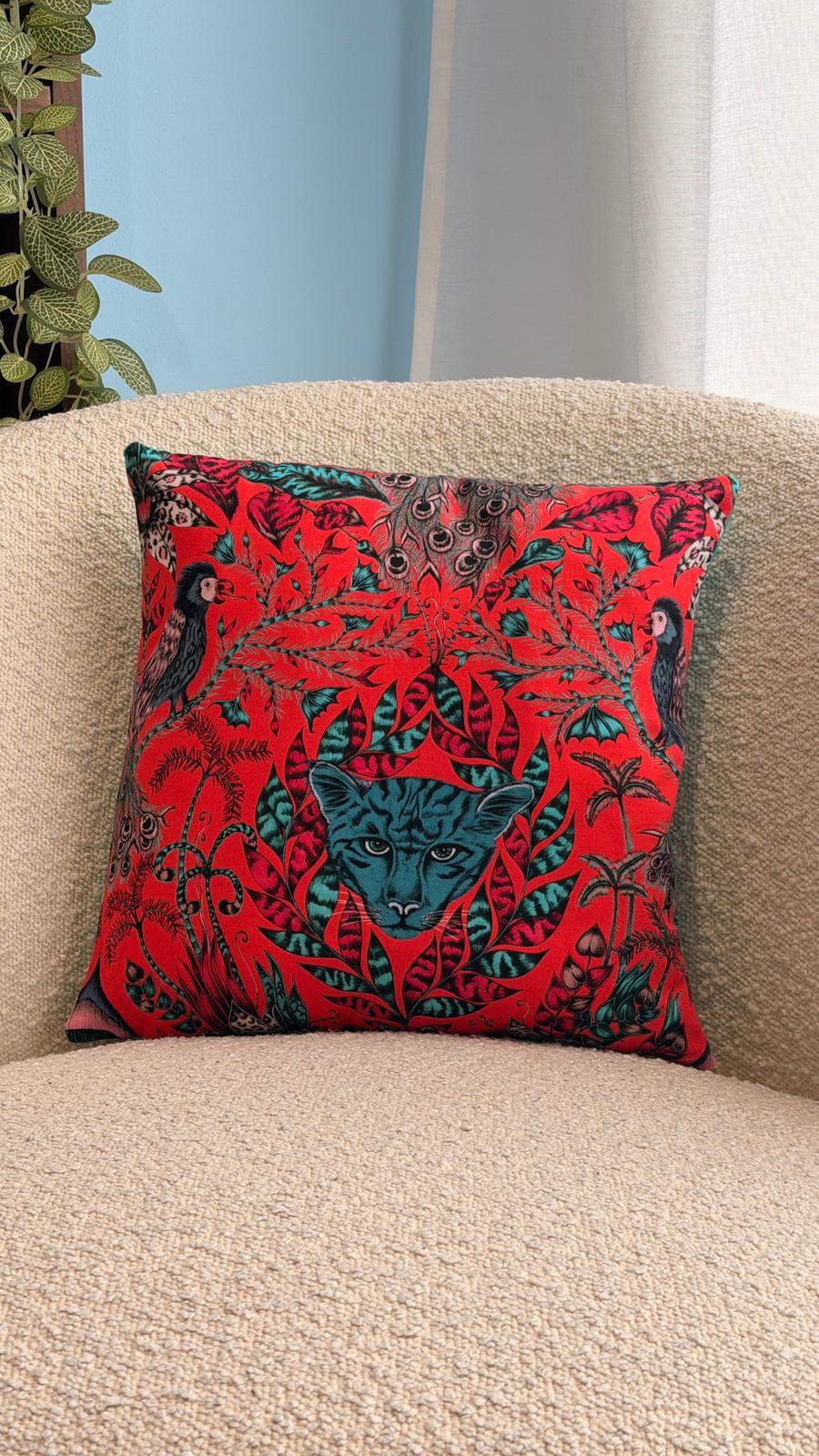 Coussin amazone - dos vert