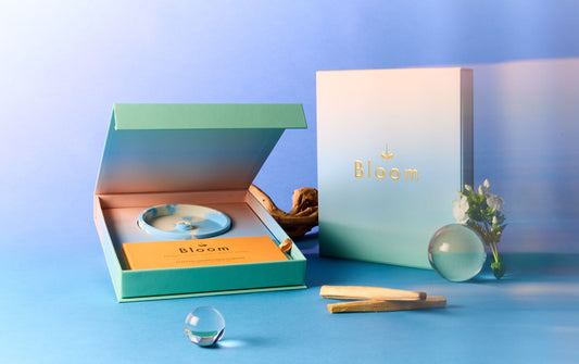 Coffret encens + porte encens BLOOM