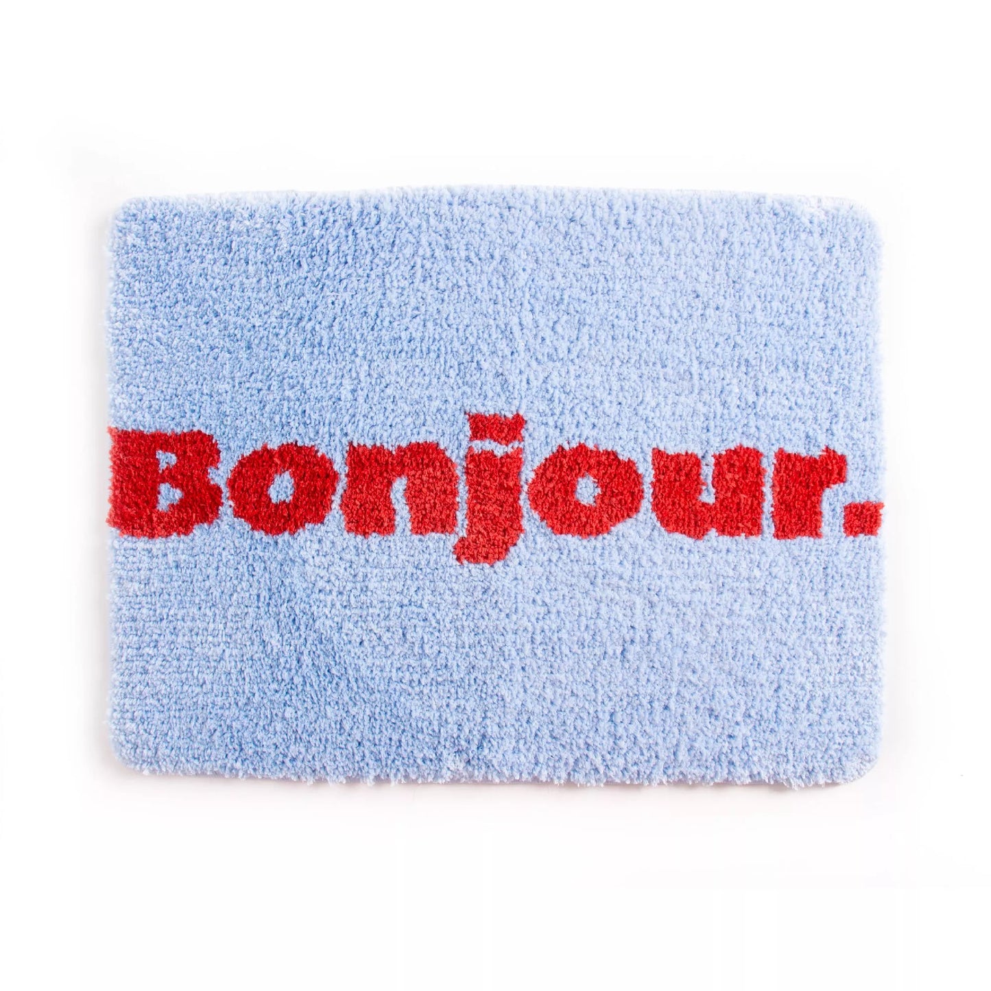 Tapis de bain "Bonjour"