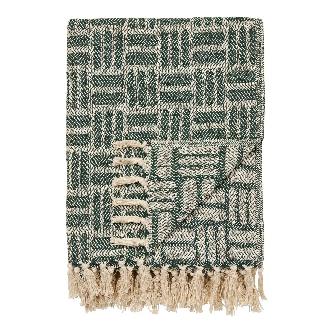 Plaid Adana - Plaid, vert 130x180 cm