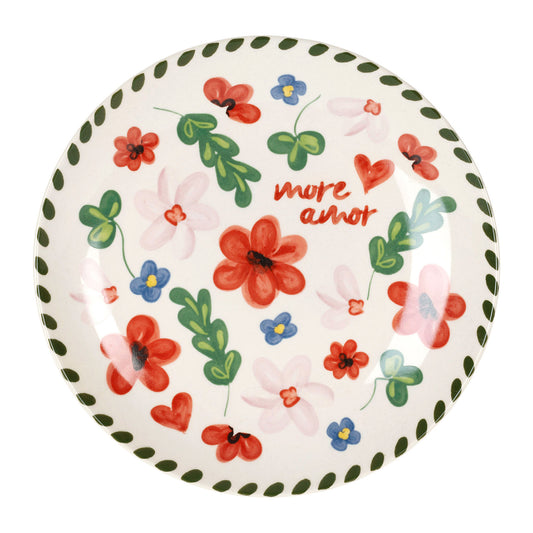 Assiette fleur