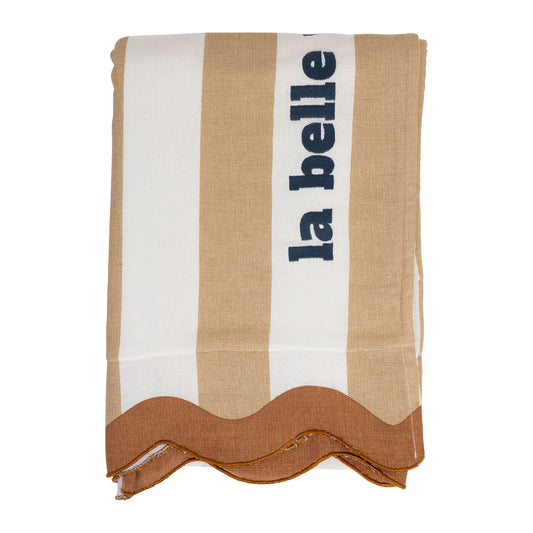 Drap de bain camel