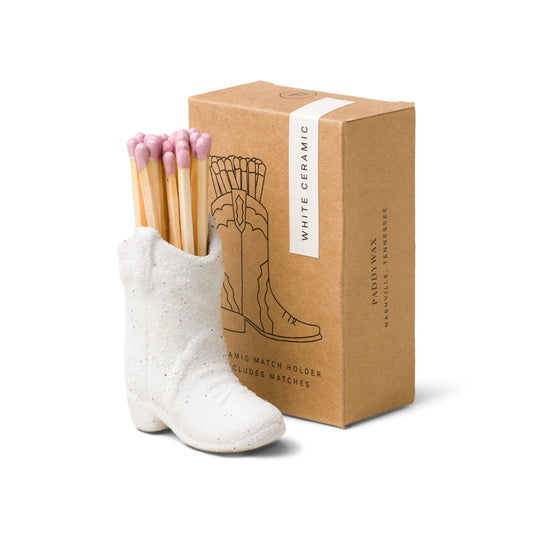Botte Santiague Blanche
