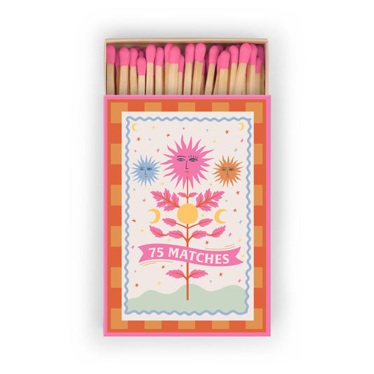 Boite d'allumettes Roses - soleil