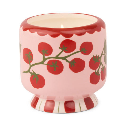 Lot Bougie parfumée Tomates de vigne + allumettes
