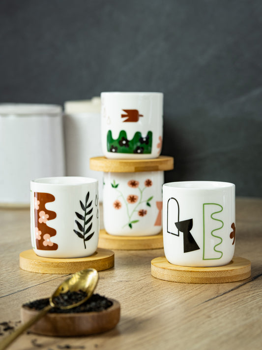 Set de 4 gobelets