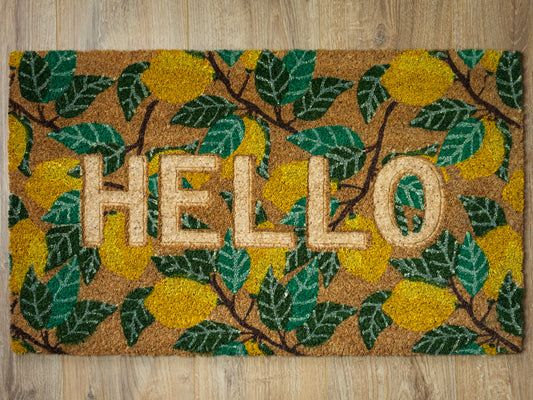 Paillasson Hello