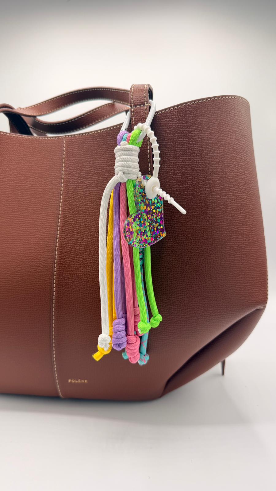 Porte-clé – lacets colorés