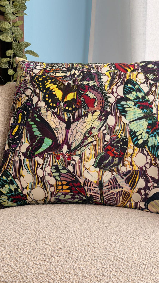 Coussin papillon