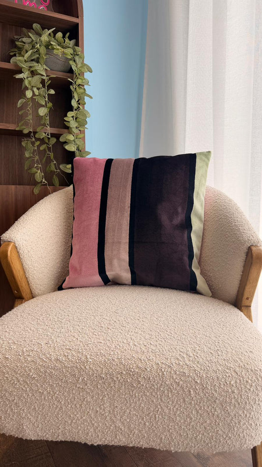 Coussin Rose et violet