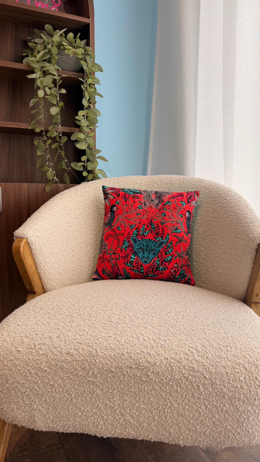 Coussin amazone - dos vert