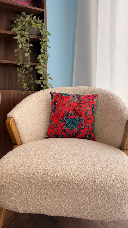 Coussin amazone - dos vert