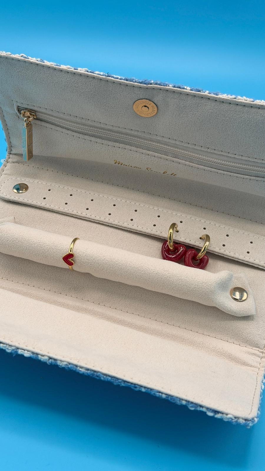 Lot pochette + bijoux