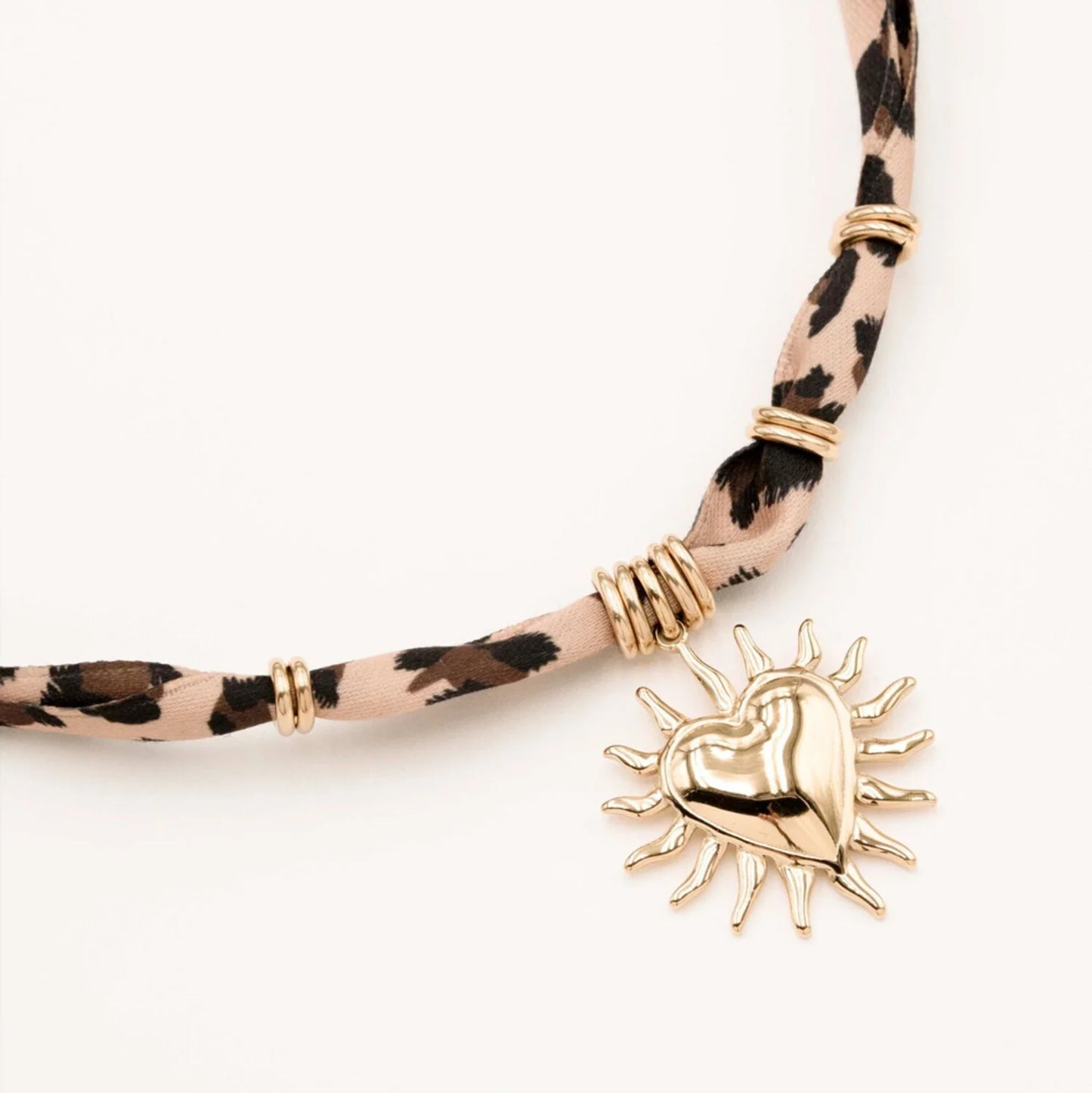 Collier Magla léopard