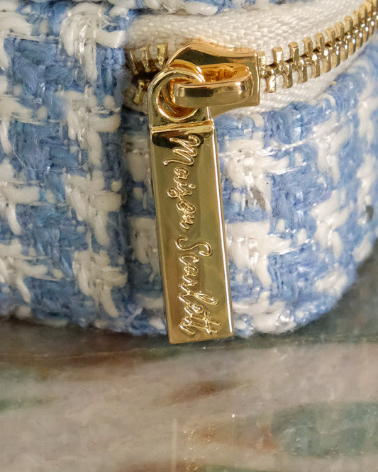 Mini boîte à bijoux Marie pied de poule