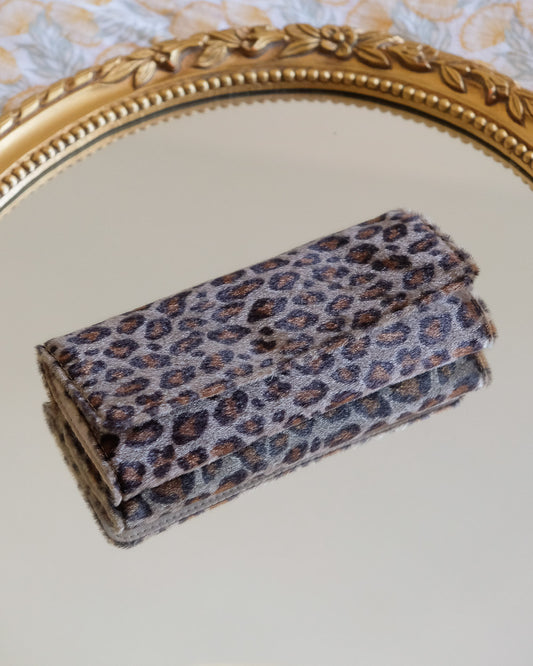 Pochette à bijoux Catherine léopard